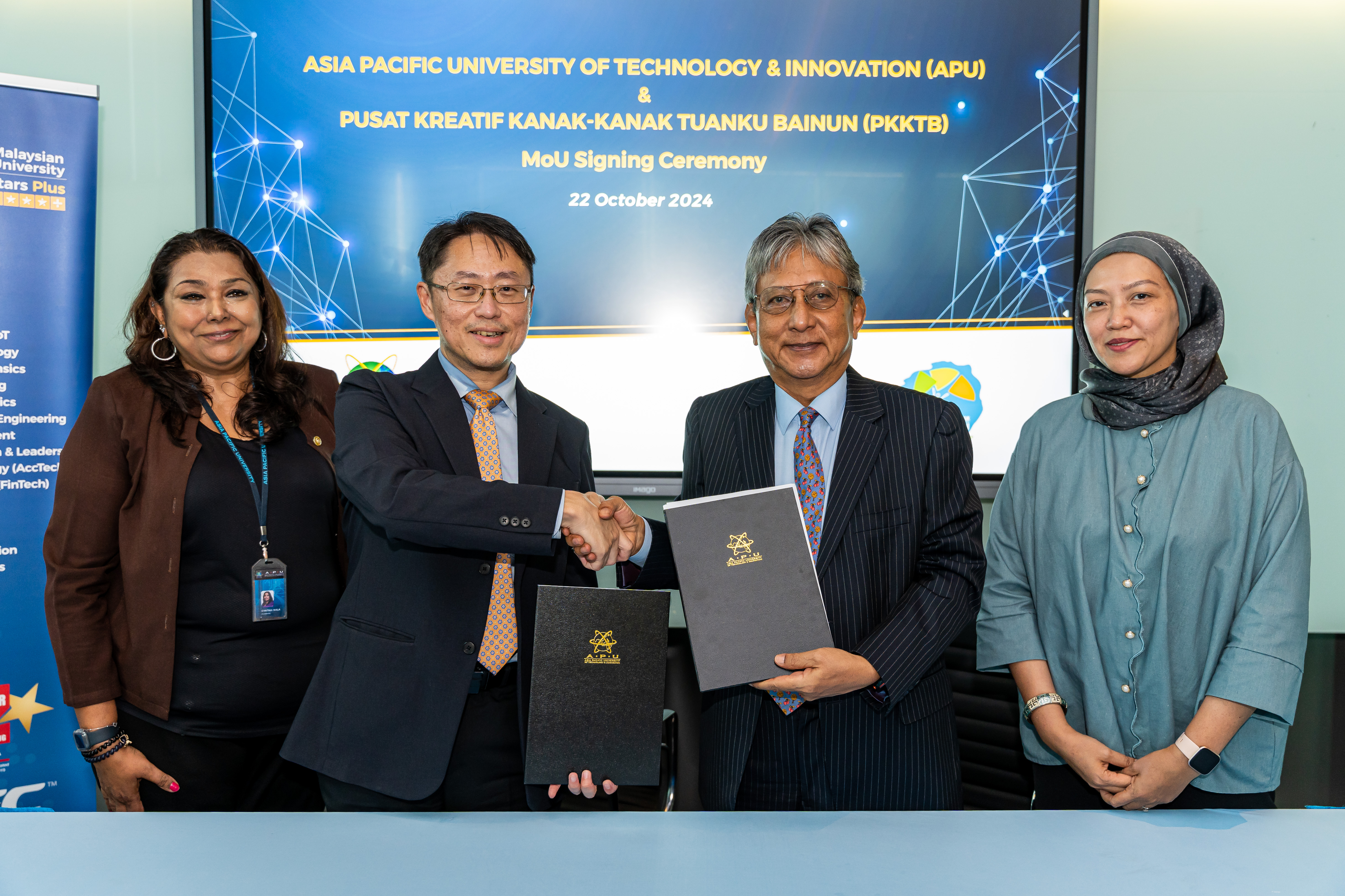 MOA Signning Asia Pacific University (APU) & Pusat Kreatif Kanak-Kanak Tuanku Bainun (PKKTB)