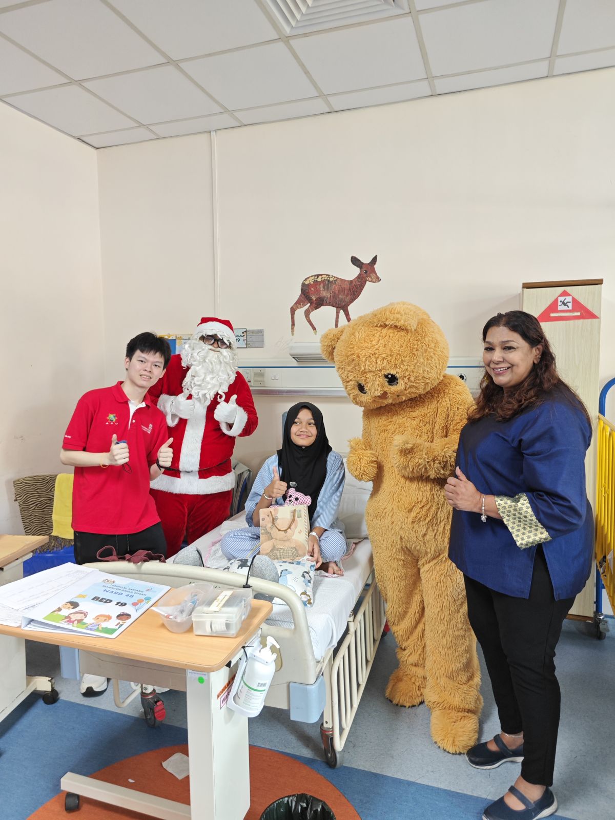 The Hug Me Project at Ampang Hospital