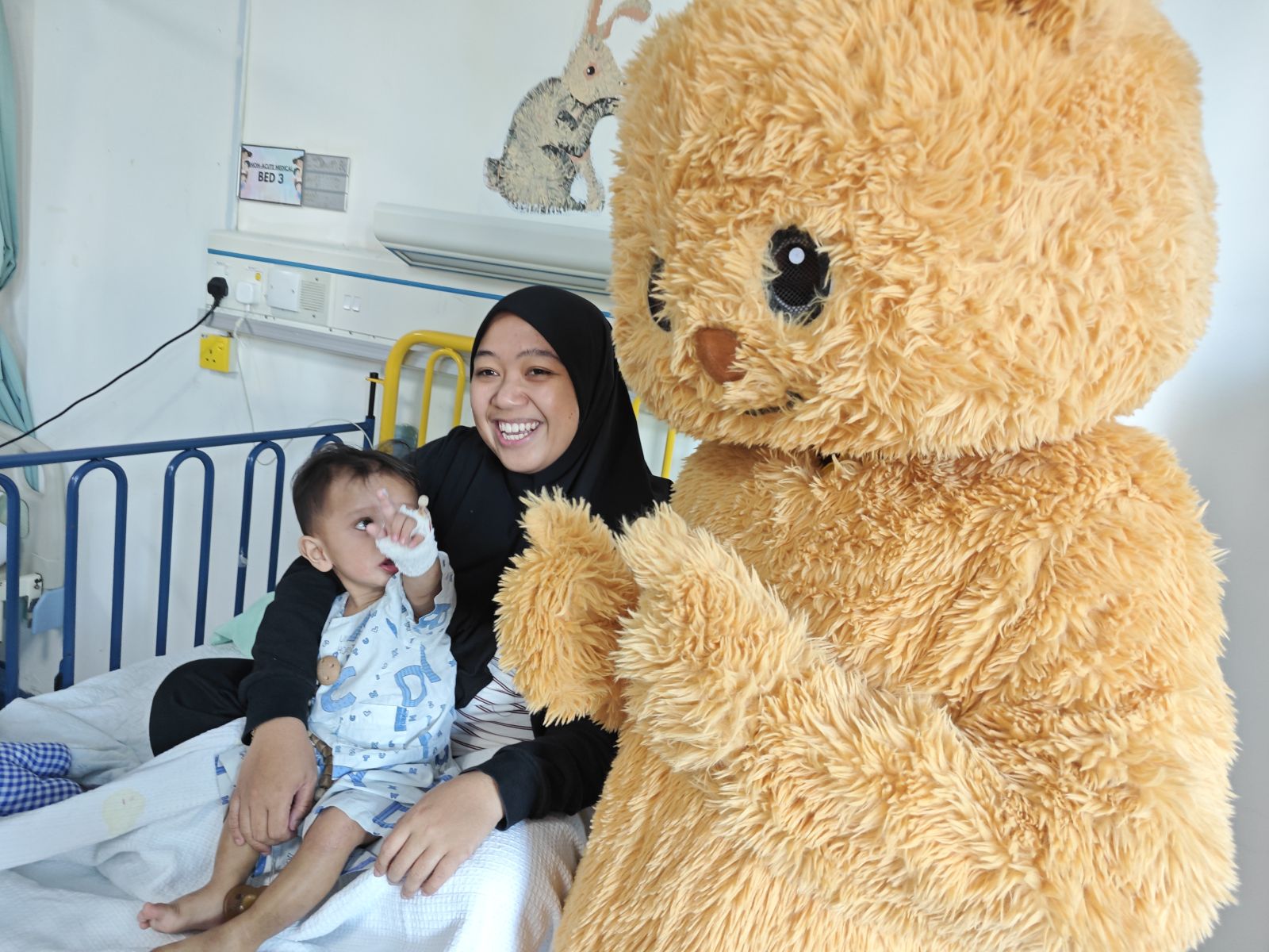 The Hug Me Project at Ampang Hospital