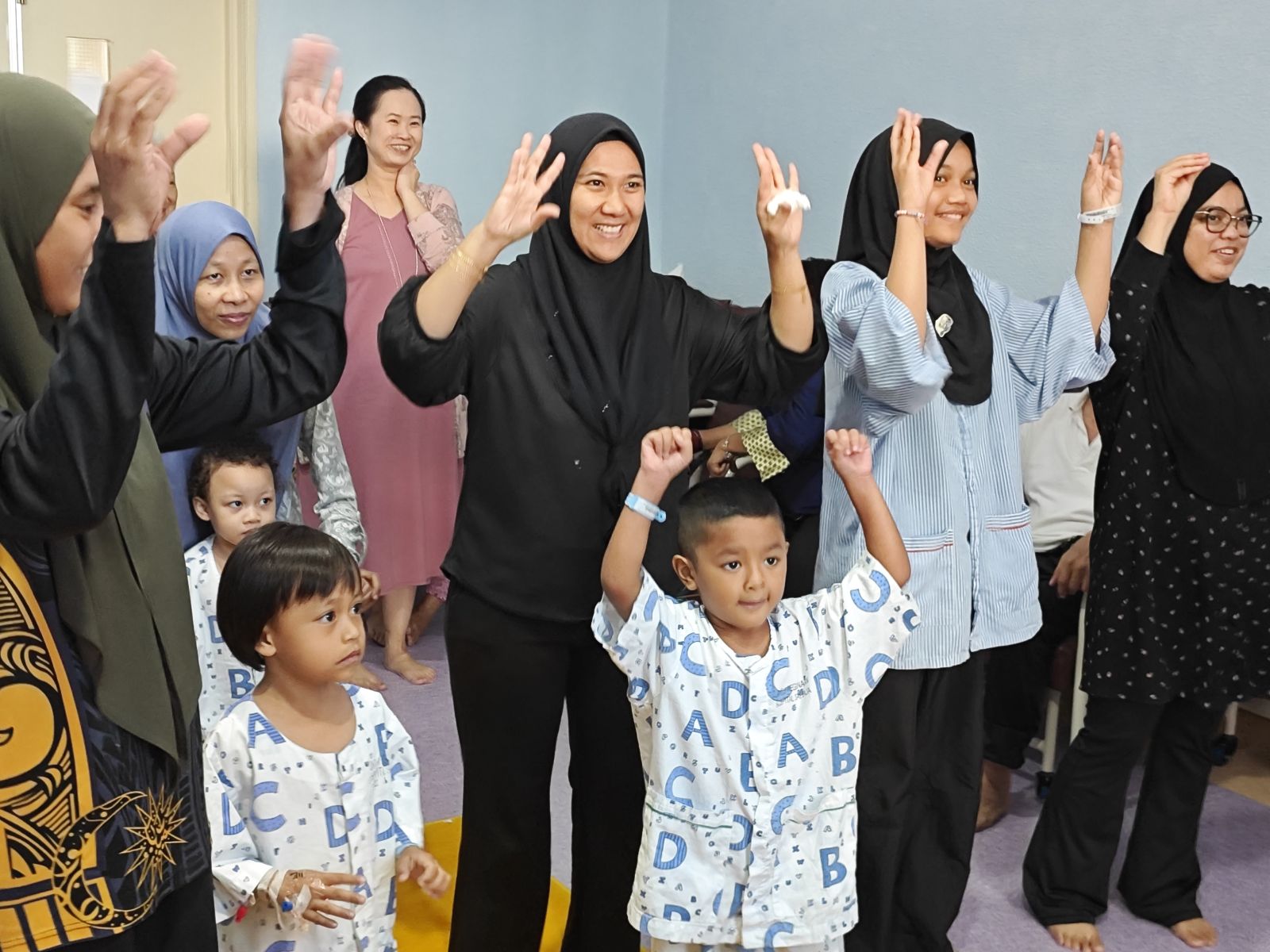 The Hug Me Project at Ampang Hospital