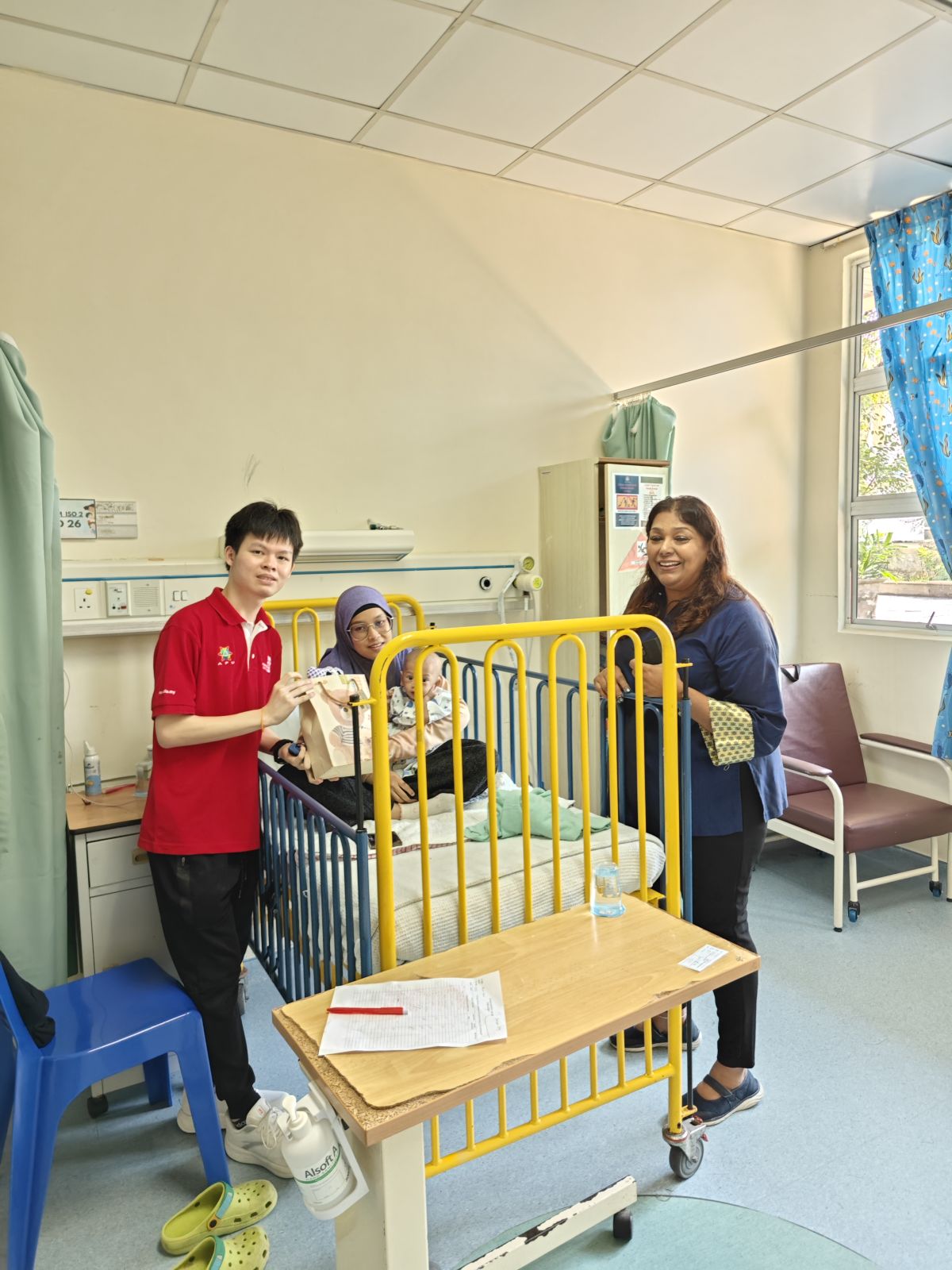 The Hug Me Project at Ampang Hospital