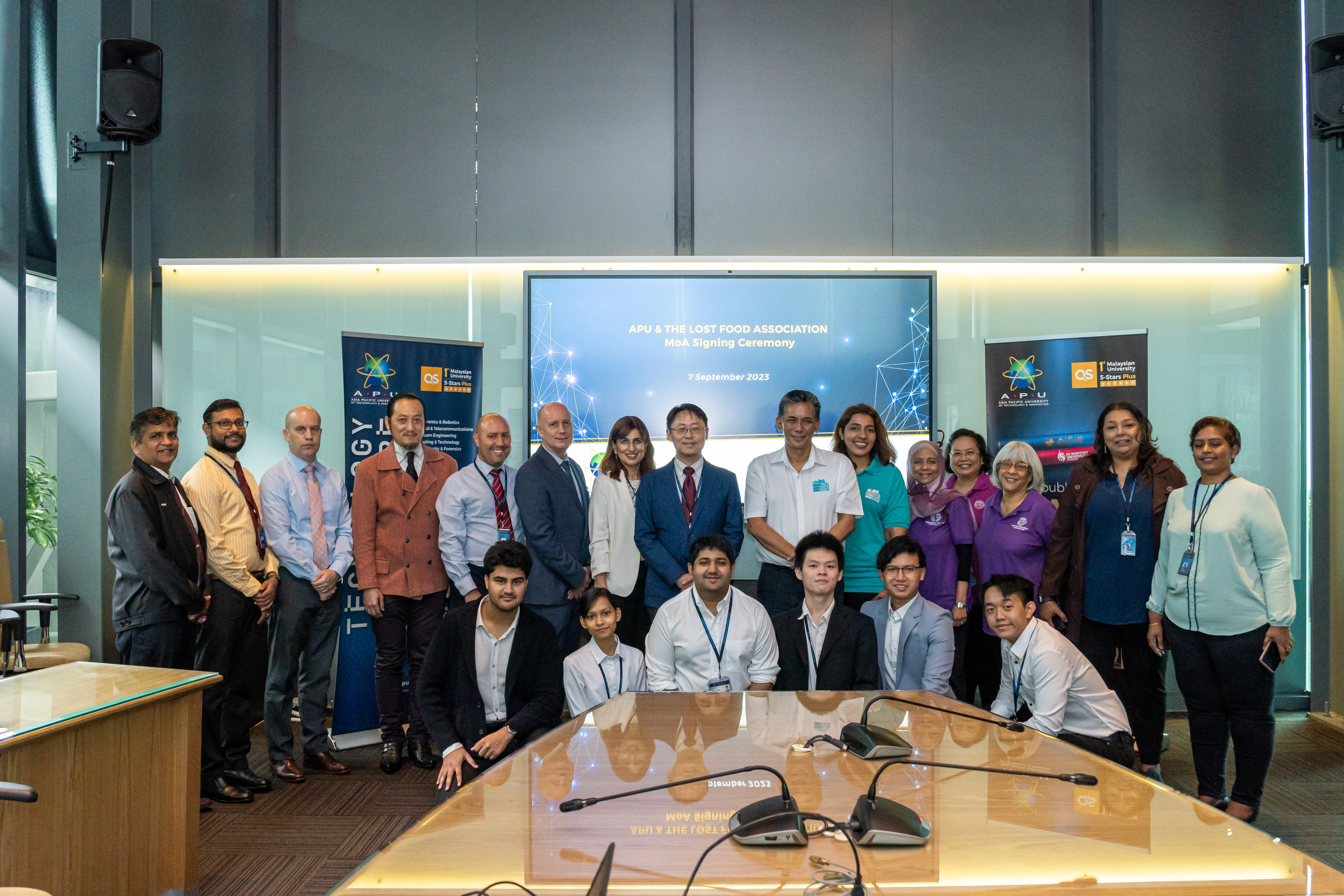 MOA Signning Asia Pacific University (APU) & The Lost Food Project (TLFP) - Leadership Event Image