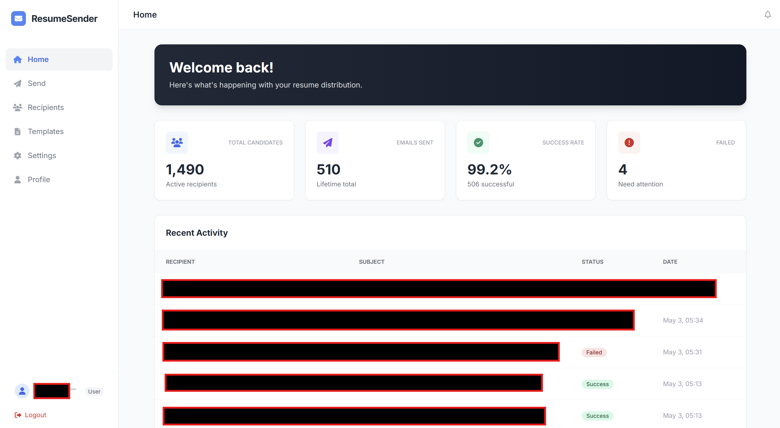 Resume Sender — Multi-Channel SMTP Mailer for Job Seekers, Marketers & Beyond